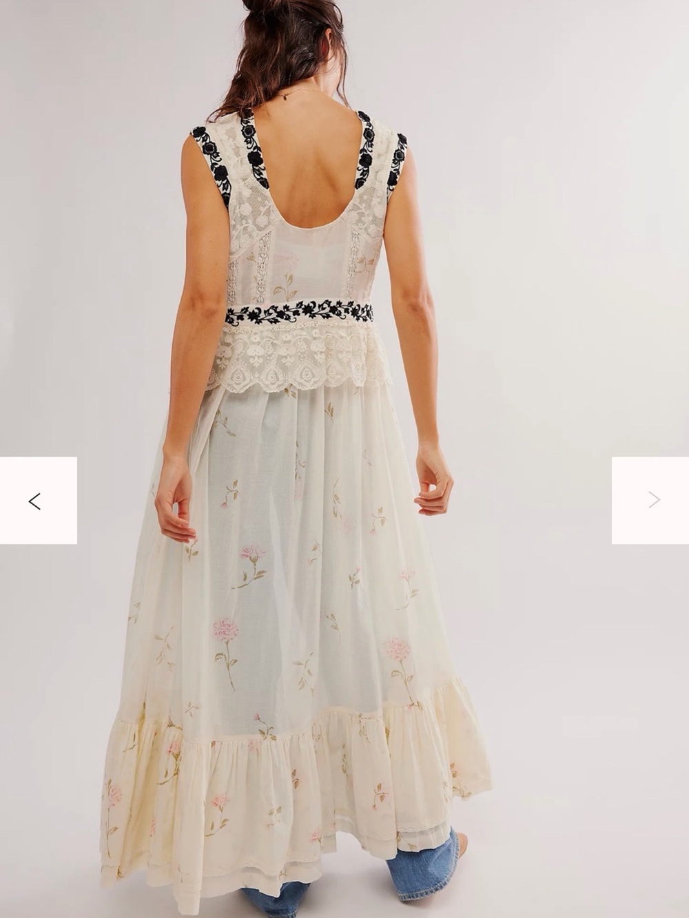 Free People. Stay a little longer maxi top